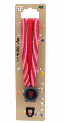Qibbel Widek Schnellverschluss-Gurt-Trio 20 Zoll pink