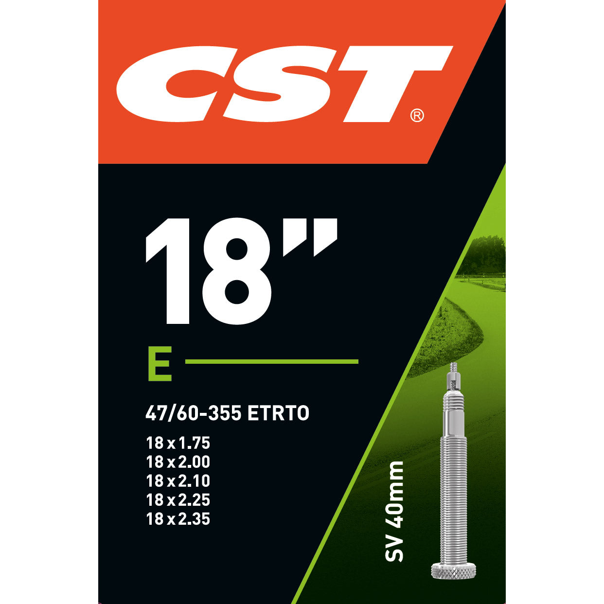 CST-Innenschlauch 18 47 60-355 FV 40 mm