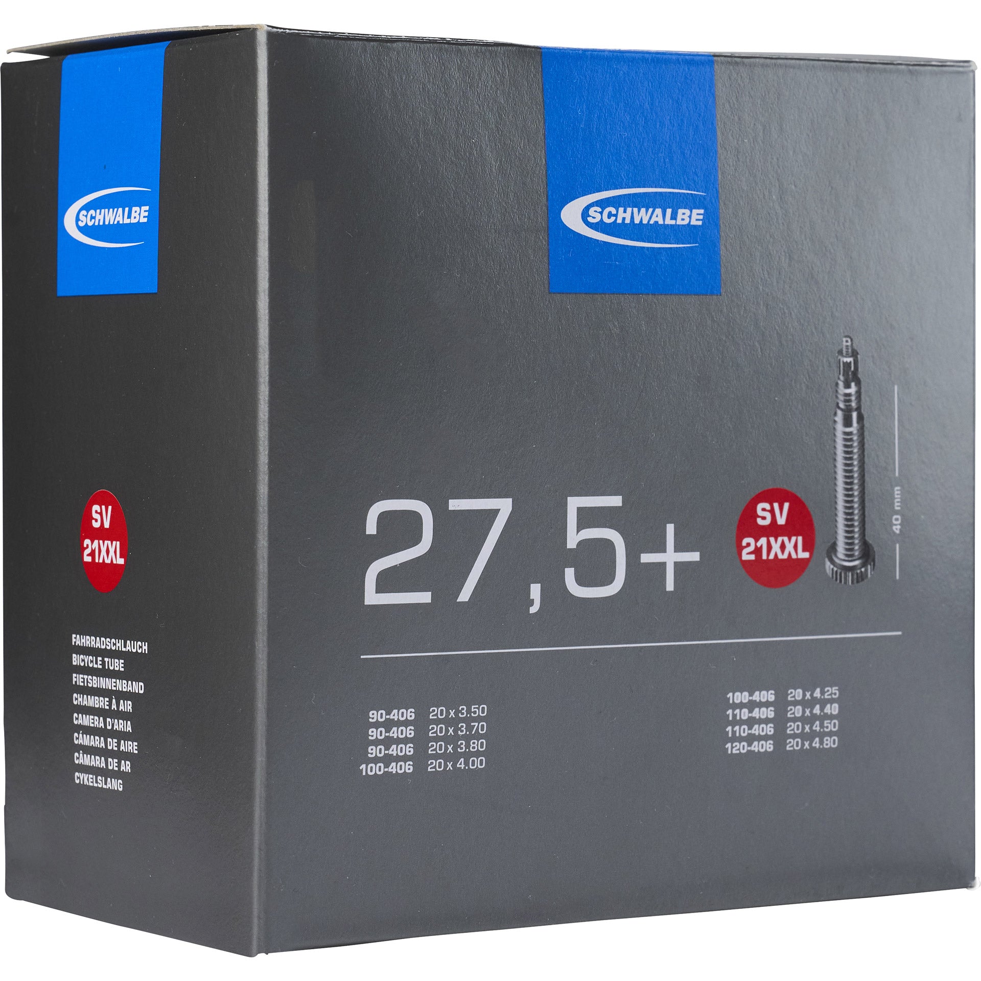 Schwalbe Schlauch SV21XXL 27,5 90 120-584 40 mm