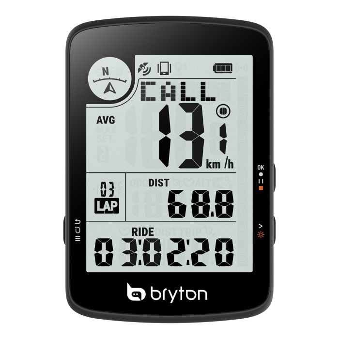 Bryton - Fahrradcomputer GPS Rider 17. Einschalten und loslegen