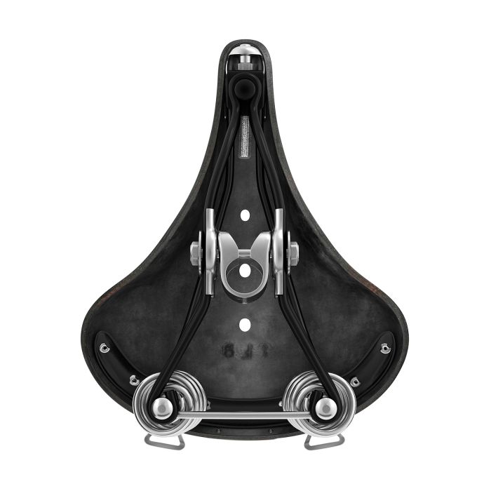 Brooks zadel b66 heren zwart - zdb281hz