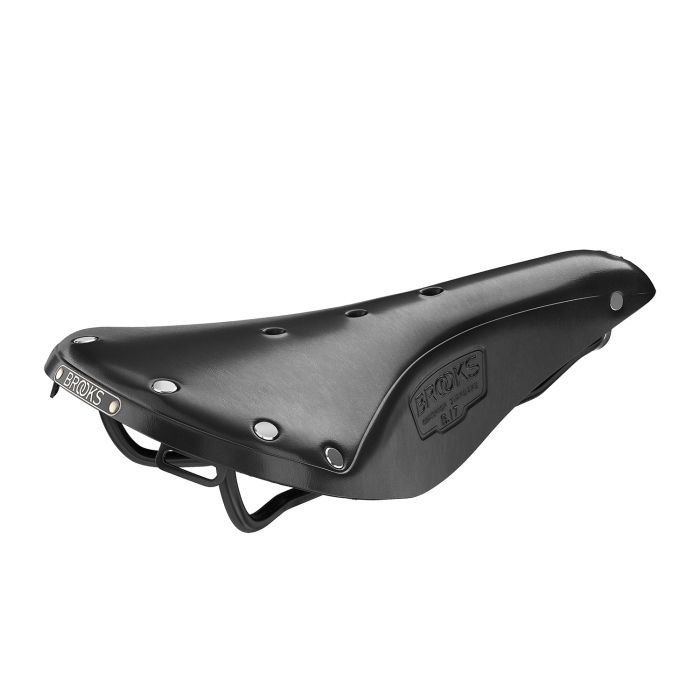 Brooks b17 klassiek zadel - zwart leer, premium kwaliteit