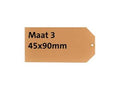 Schachtel mit 1000 Etiketten Nr. 3, Preiskarte