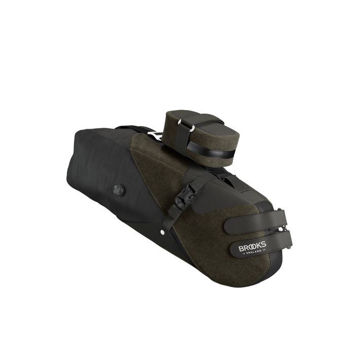Brooks zadeltas scape mud green - tbbsb03