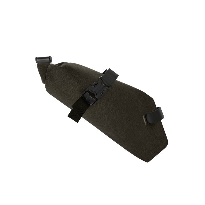Brooks zadeltas scape roll mud green - tbbsb02