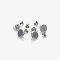 Brooks aluminium threated rivets for cambium special - silver (5 pieces)