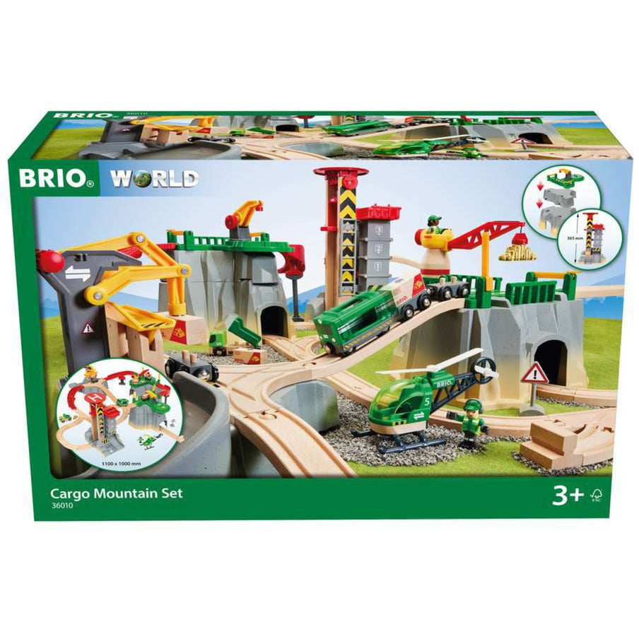 BRIO Cargo Mountain Set
