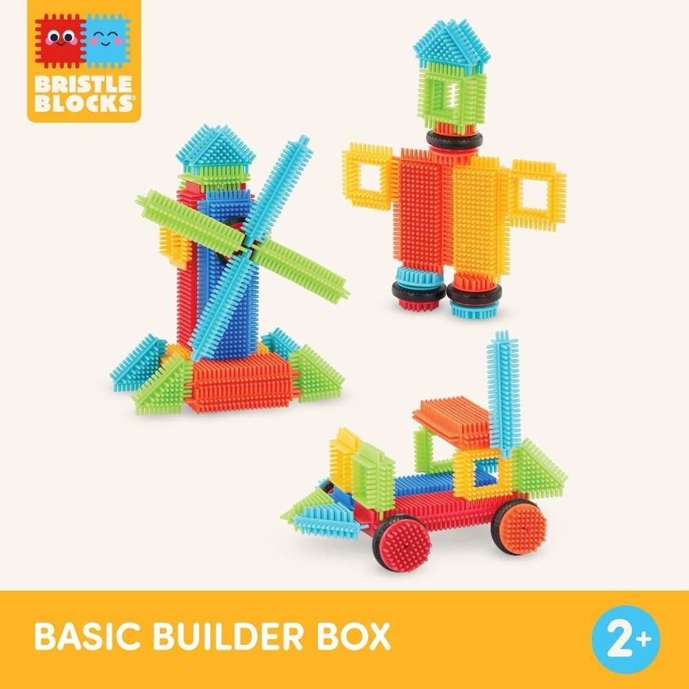Bristle blocks in doos 36 delig