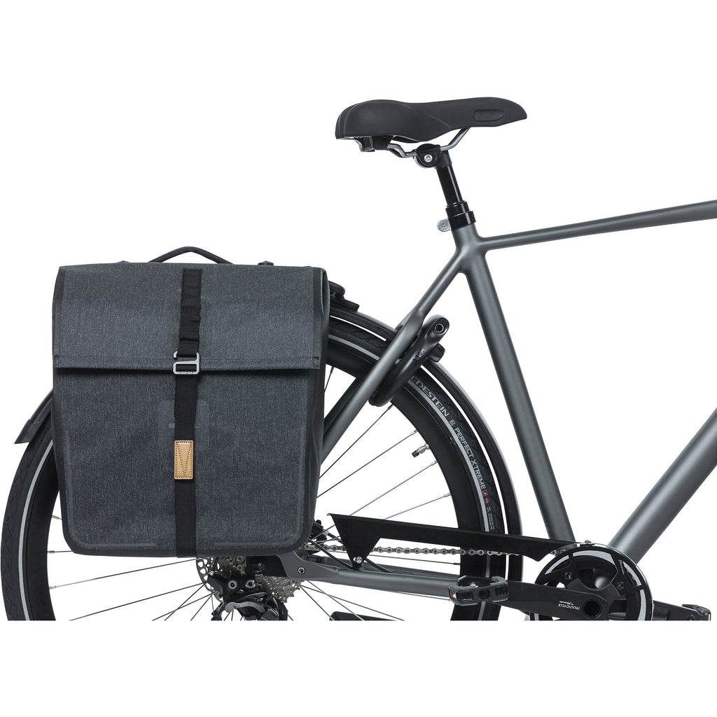 Basil Urban Dry MIK 50-Liter-Doppelgepäcktasche – Anthrazit