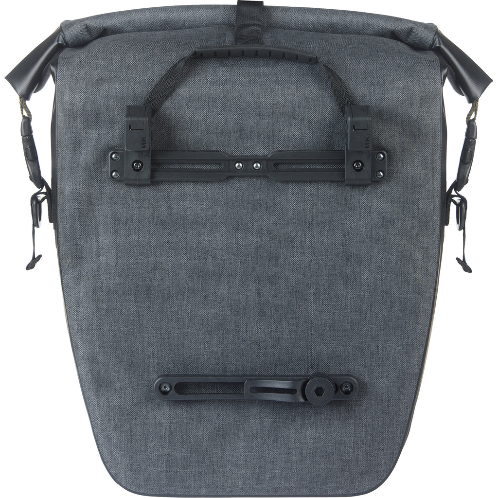 Basil Navigator Storm L MIK 25-31L Einzeltasche, 15 x 27 x 41 cm, Schwarz