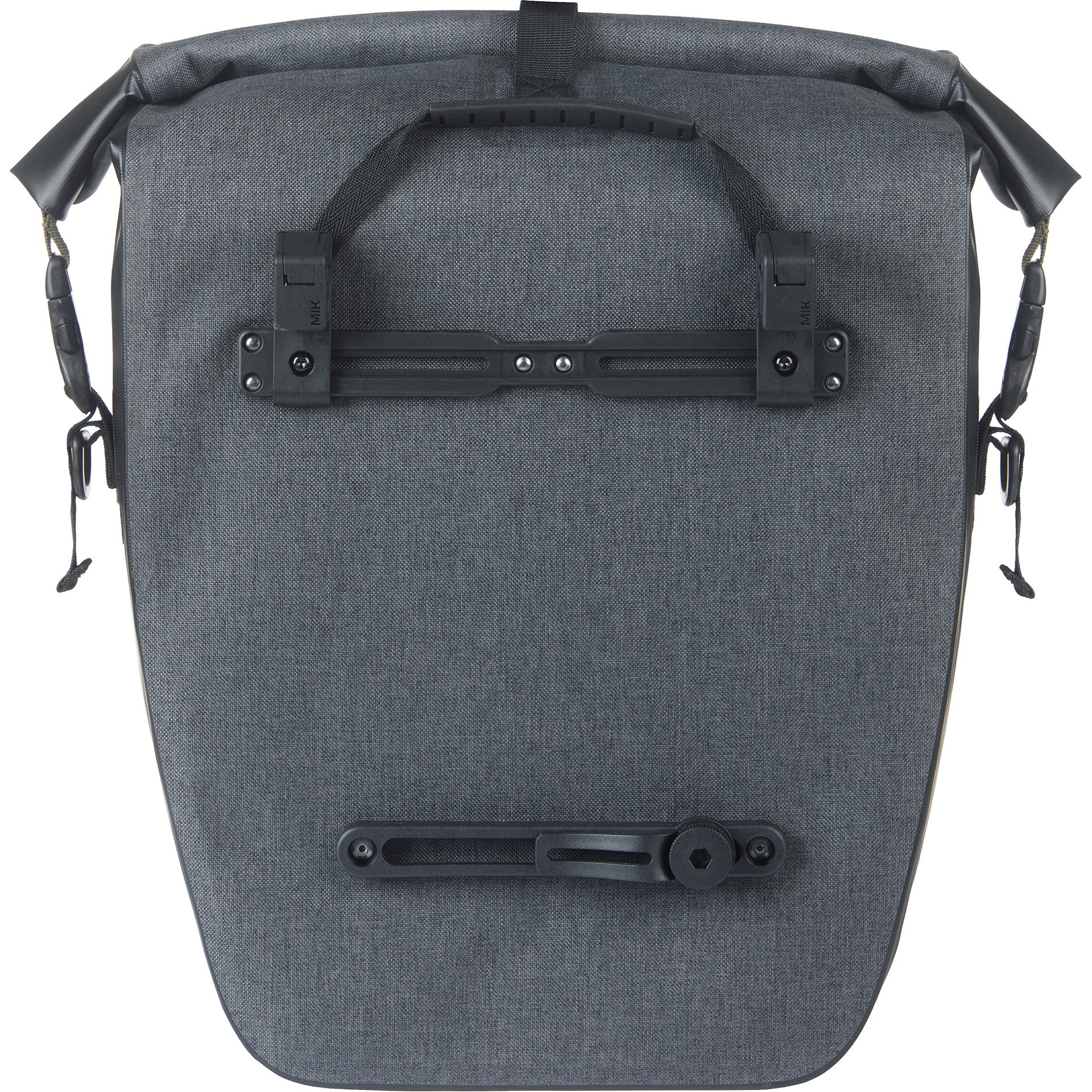 Basil Navigator Storm L MIK 25-31L Einzeltasche, 15 x 27 x 41 cm, Schwarz