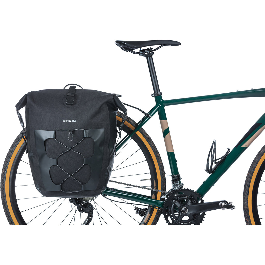 Basil Navigator wasserdichte Einzeltasche L MIK 25-31L 14 x 26 x 42 cm - schwarz