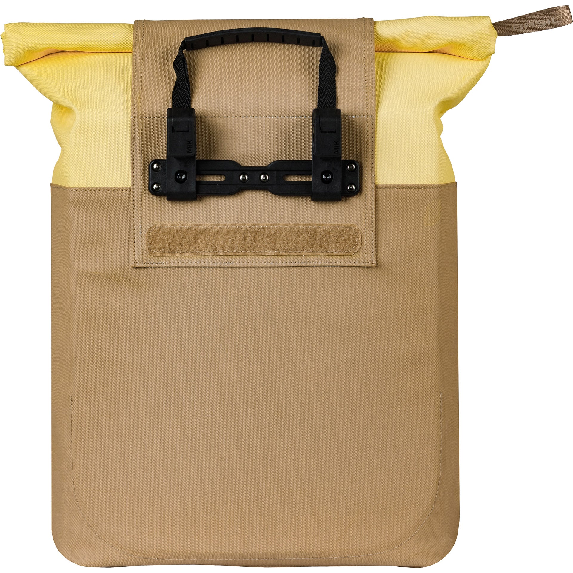 Basil Vive Mik Fahrradtasche, 15–20 l, 11 x 29 x 34 cm, sandgelb
