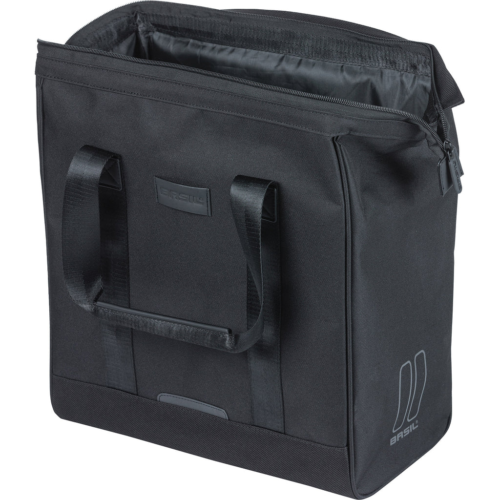 Basil Grand MIK Hooks 23L Fahrradtasche (12 x 35 x 35 cm) - Schwarz
