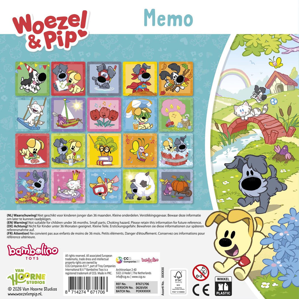 Bambolino Toys Woezel Pip Memo