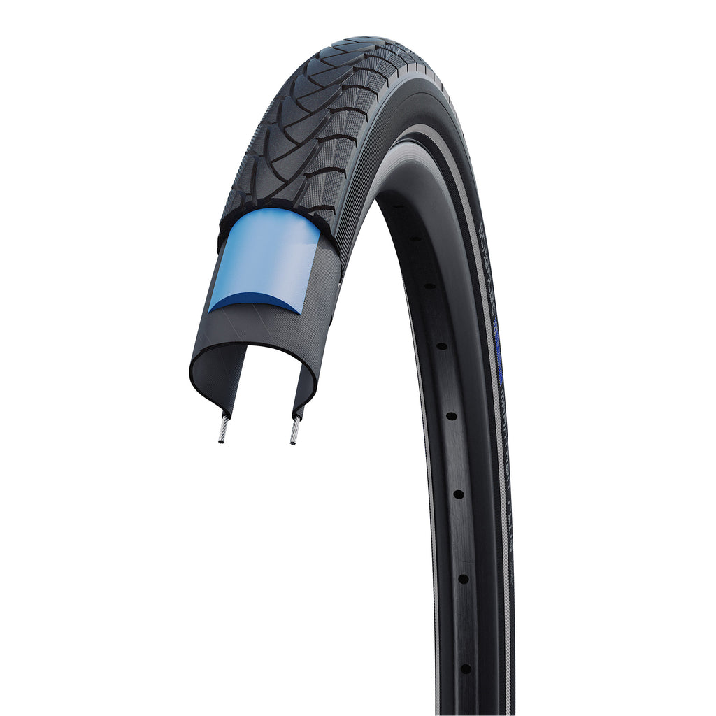SCHWALBE Marathon Plus Performance 42-590 +r schwarzer Drahtreifen