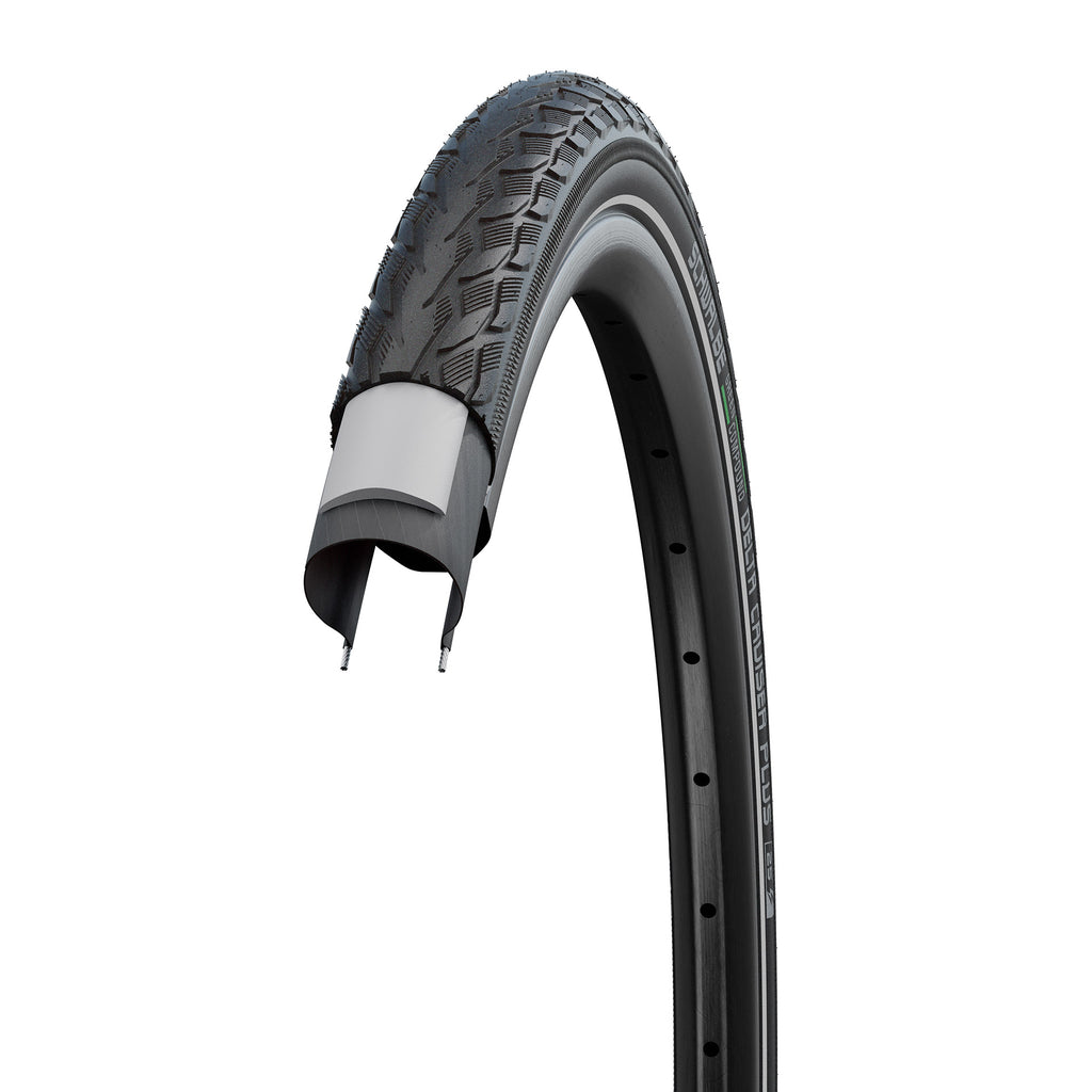 Schwalbe Drahtreifen Delta Cruiser Plus ACT 37-622 +R braun