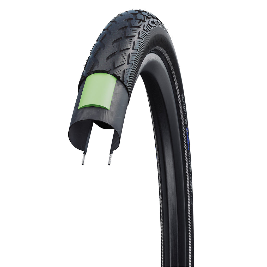 Schwalbe Marathon Performance 44-355 +R schwarzer Drahtreifen