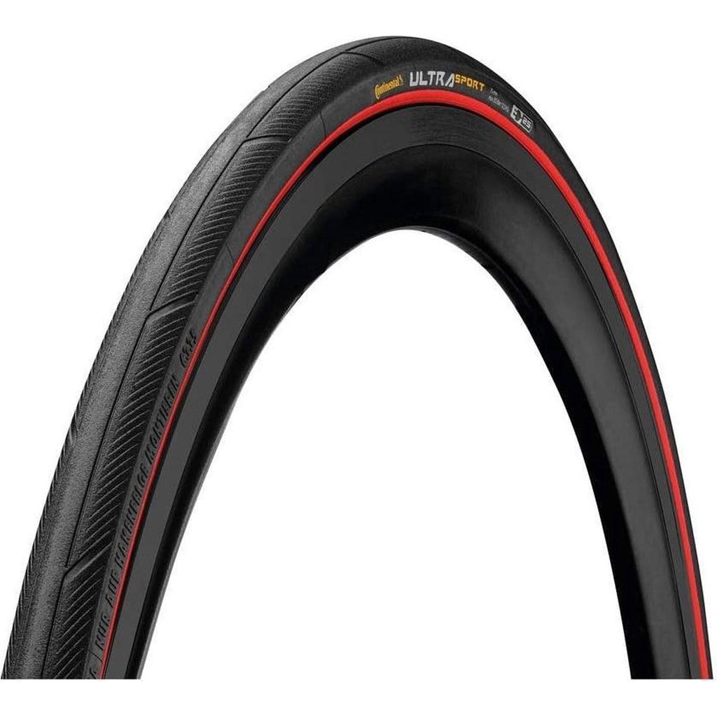 Continental 25-622 ultra sport iii zwart-rood vouw 0150463