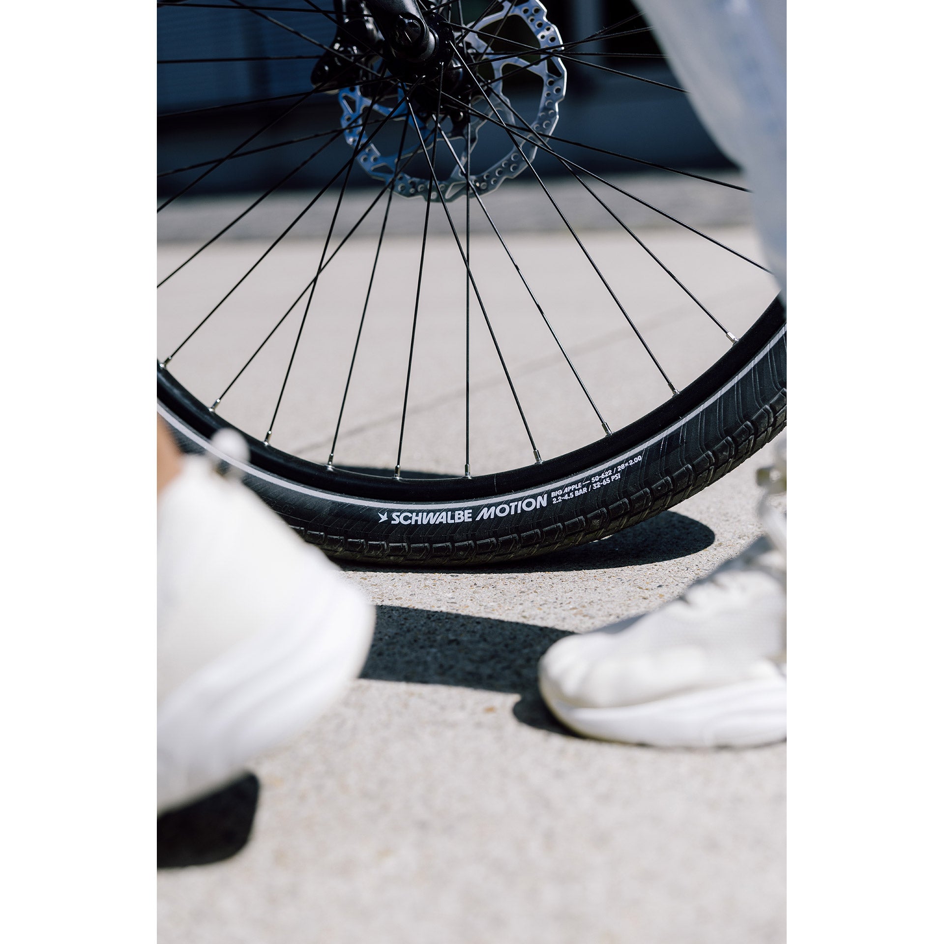 Schwalbe draadband motion big apple 55-622 +r zwart