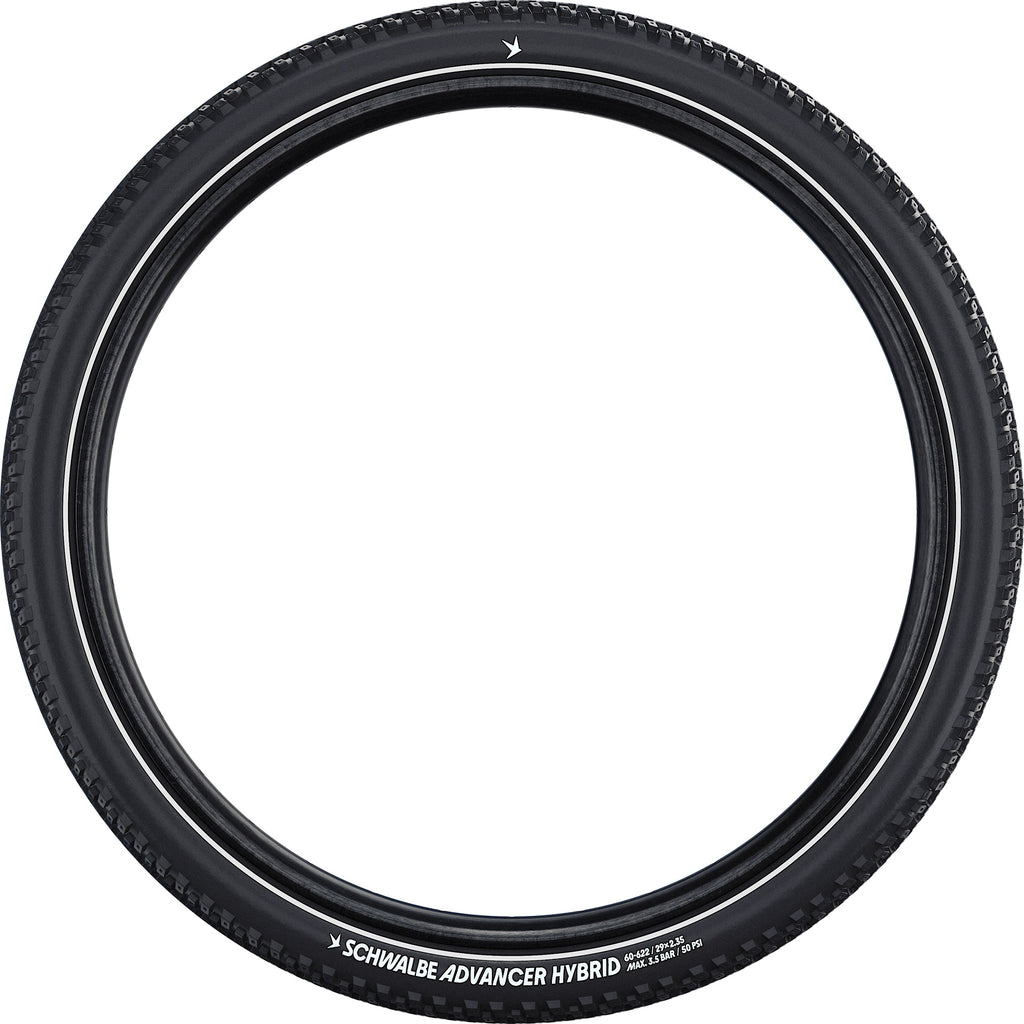 Schwalbe benelux b.v. schwalbe draadband advancer hybrid 54-584 zwart +r