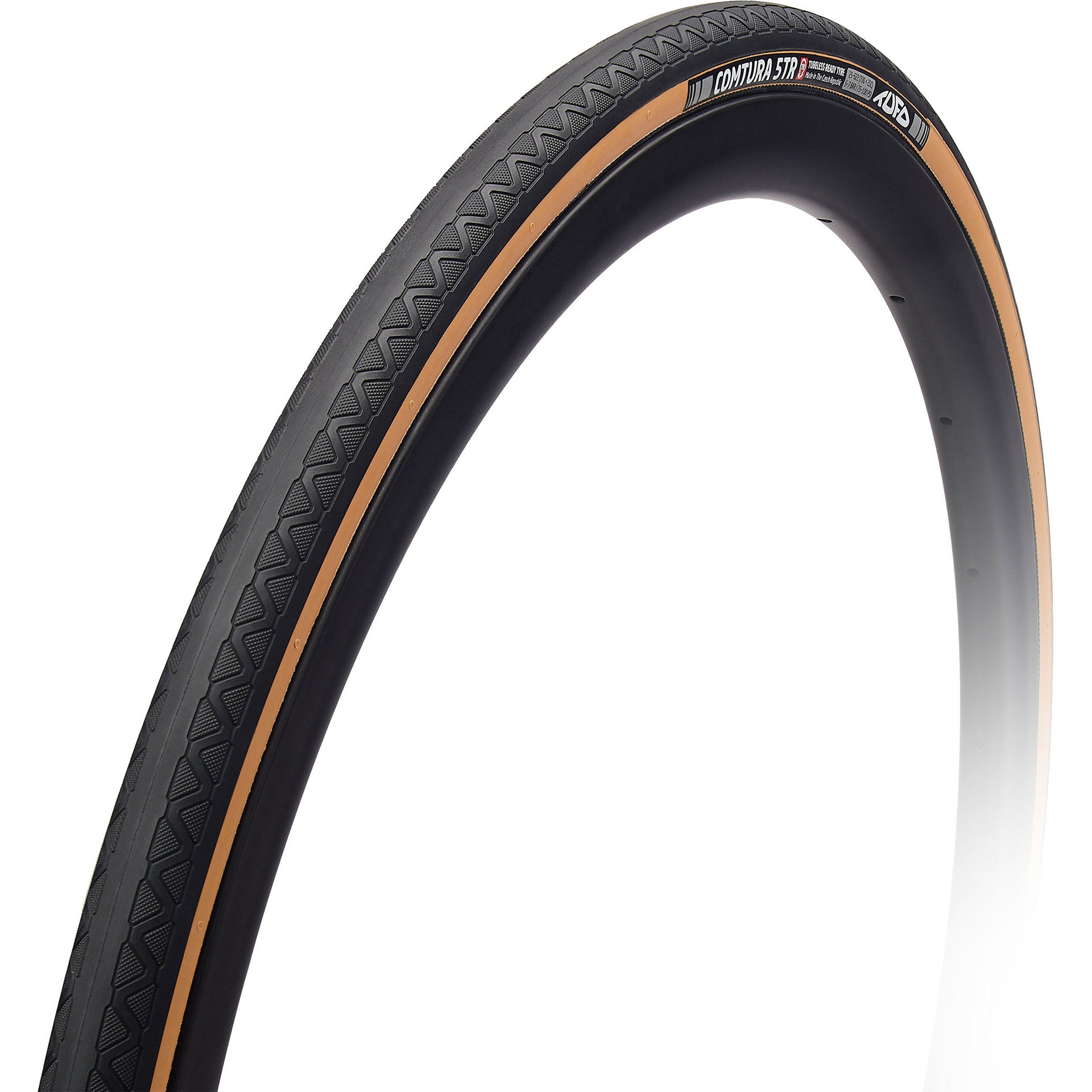 Tufo vouwband comtura 5 tr 28-622 zwart beige