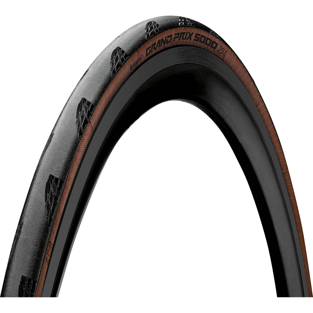 Continental Grand Prix 5000 - Raceband - Heren - Racefiets - 700x25C - Zwart
