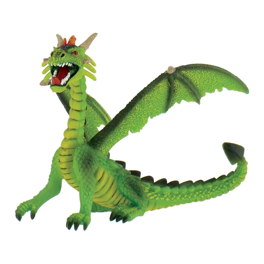 Bullyland draak zittend groen (75593)