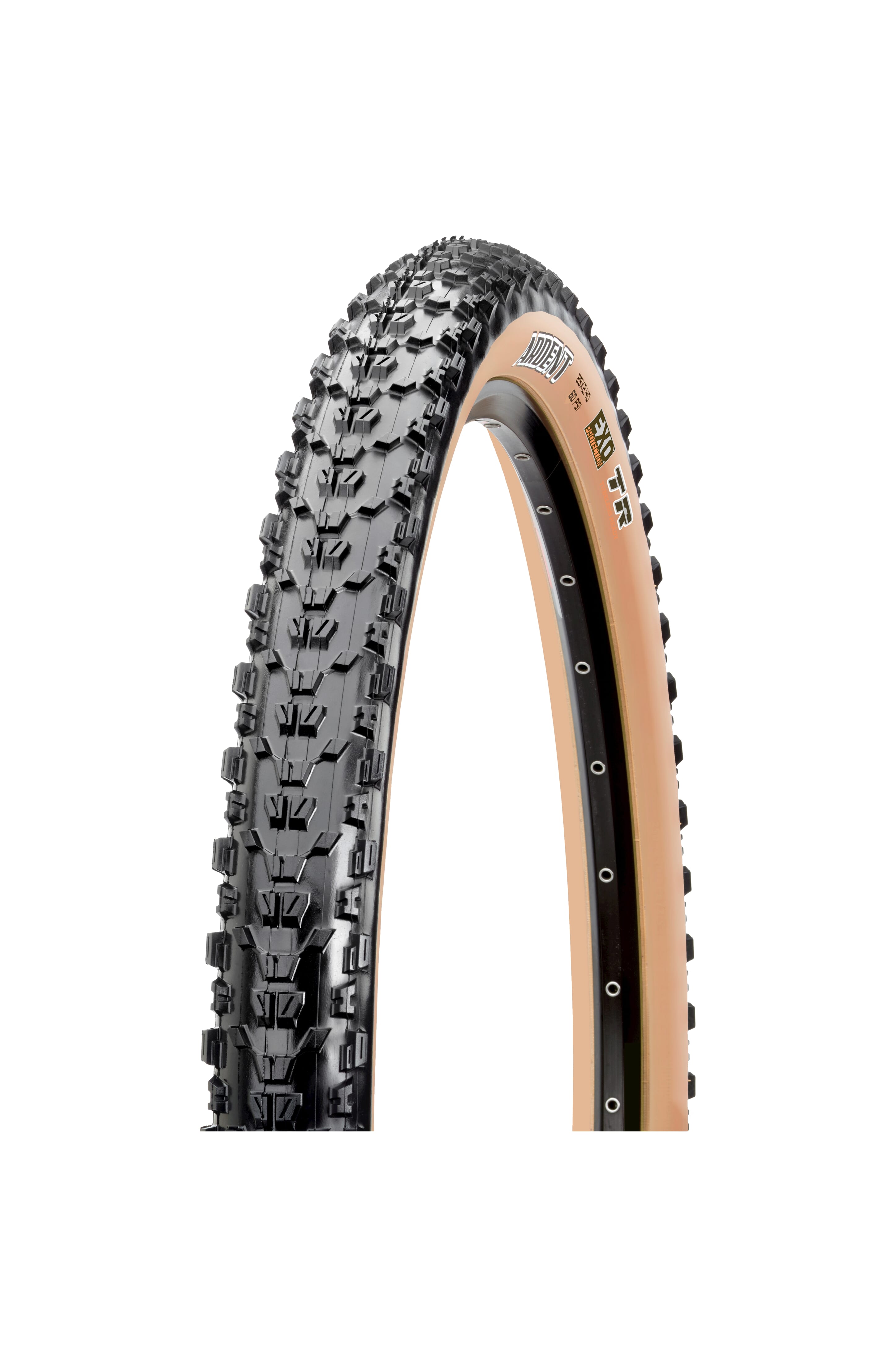 Maxxis Faltreifen Ardent 56-622 TR EXO 60 TPI, schwarz, beige Seitenwand