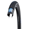 SCHWALBE Marathon Plus Tour – kabelgebunden – Addix – SmartGuard – 700x35c – Schwarz + Reflex