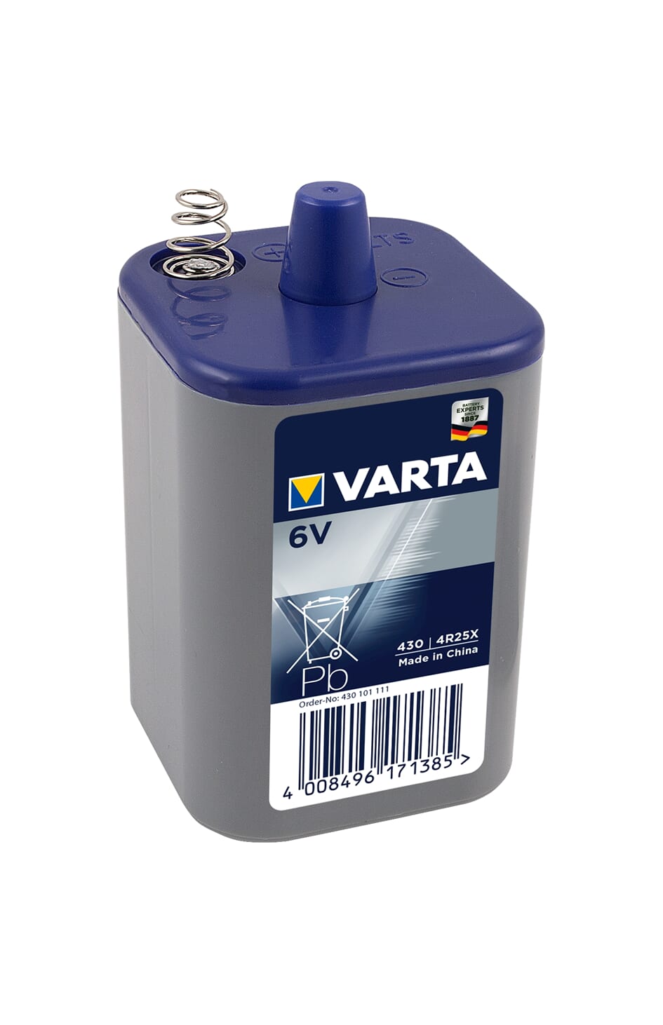 VARTA accu spezial 430 Spezialbatterie 6V. f.lighting 4r25