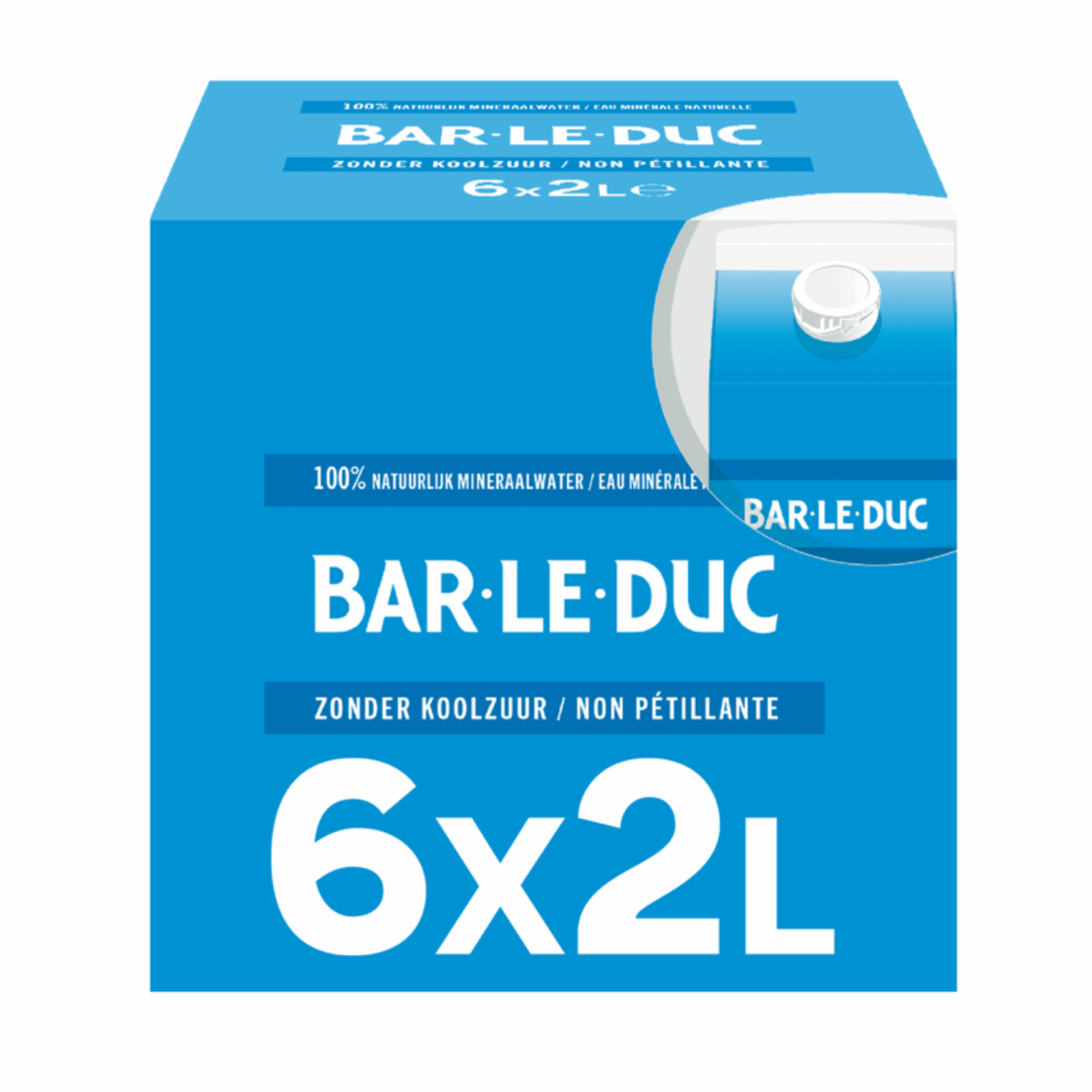 Bar le duc natuurlijk mineraalwater koolzuurvrij (6 x 2 liter)