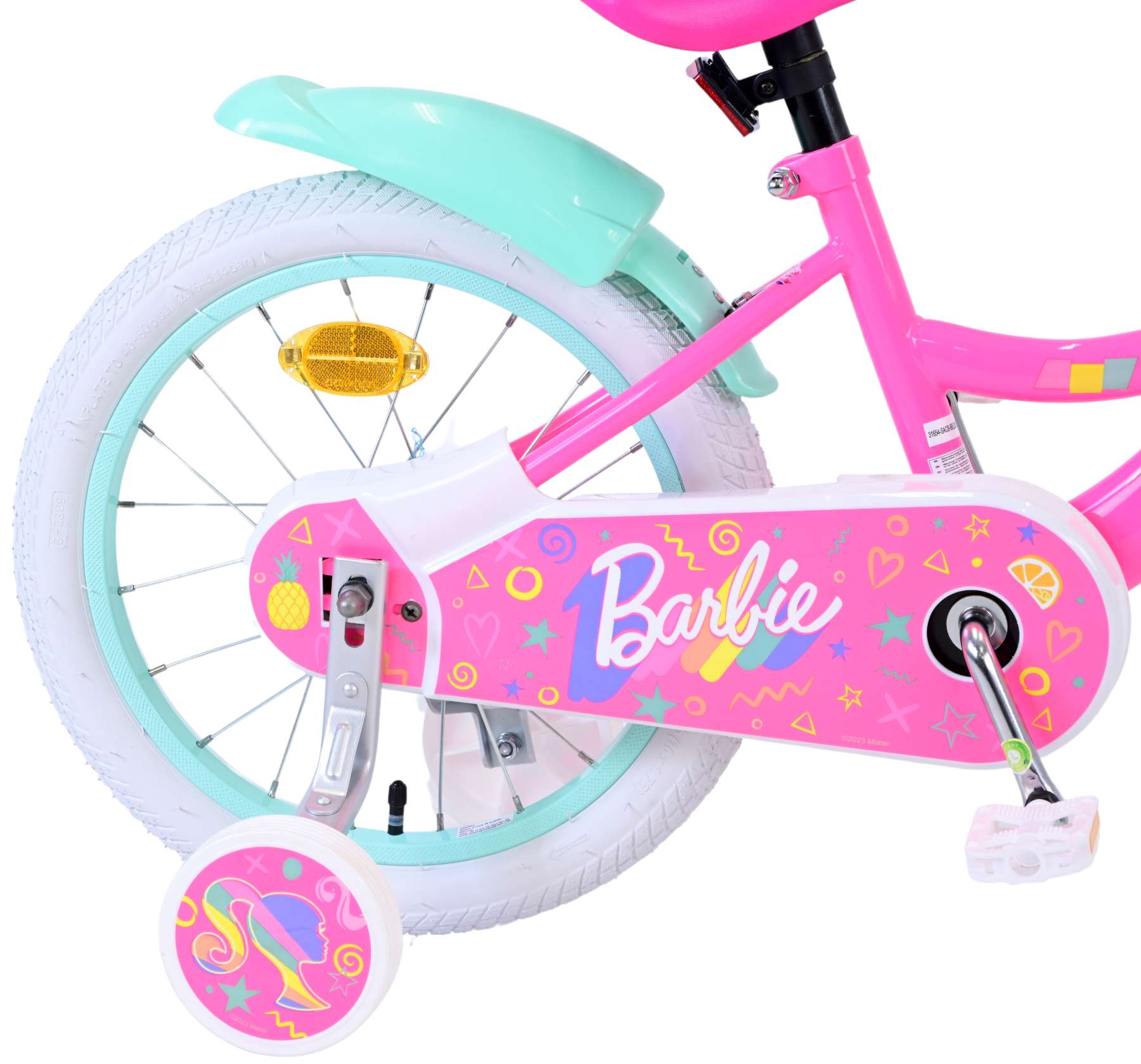 Barbie Kinderbike Mädchen 16 Zoll rosa