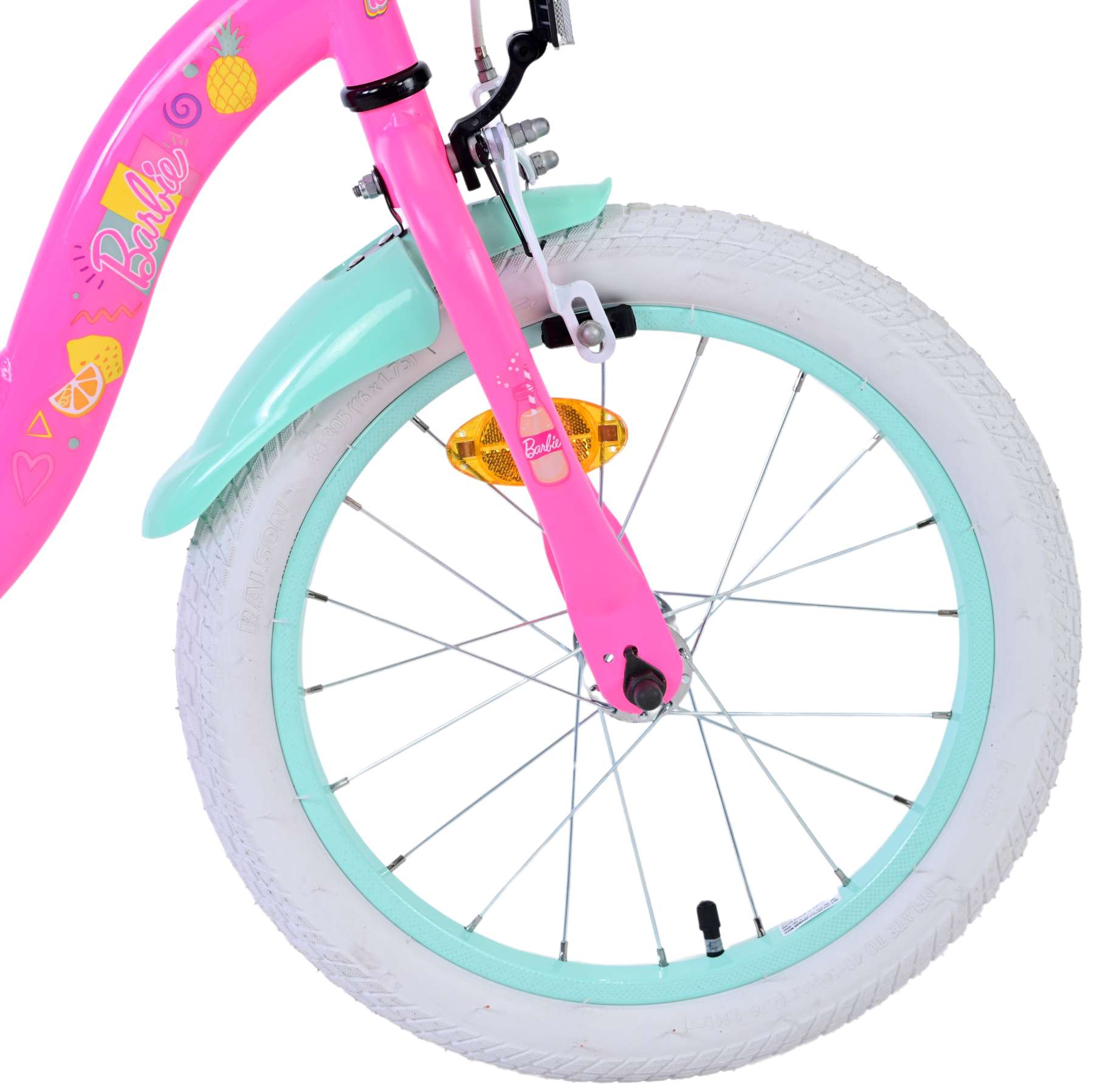 Barbie Kinderbike Mädchen 16 Zoll rosa