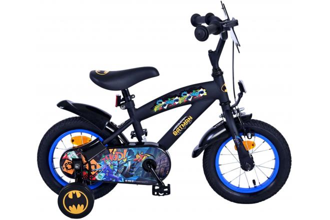 Batman Kinderfahrrad Jungen 12 Zoll schwarz