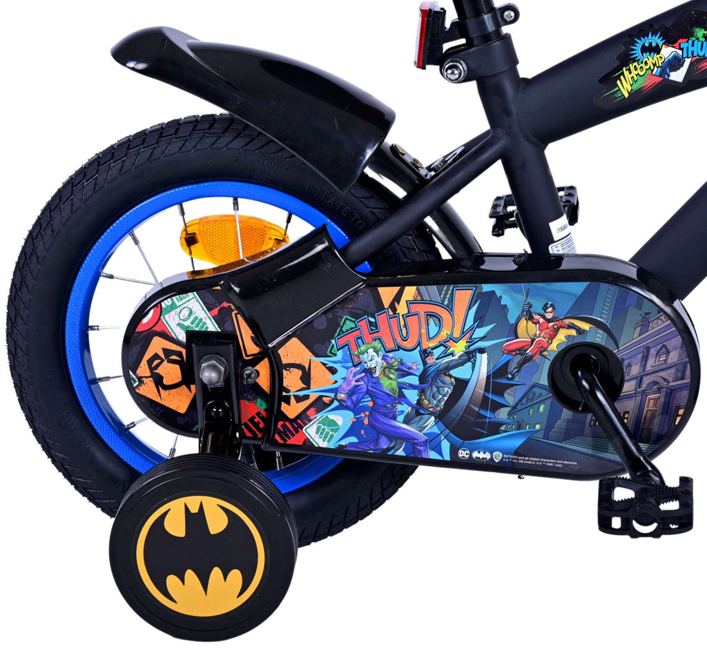 Batman Kinderfahrrad Jungen 12 Zoll schwarz