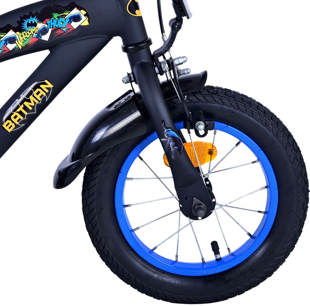Batman Kinderfahrrad Jungen 12 Zoll schwarz
