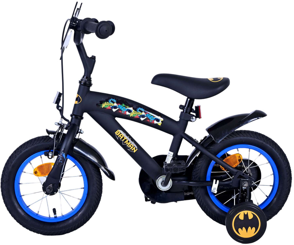 Batman Kinderfahrrad Jungen 12 Zoll schwarz