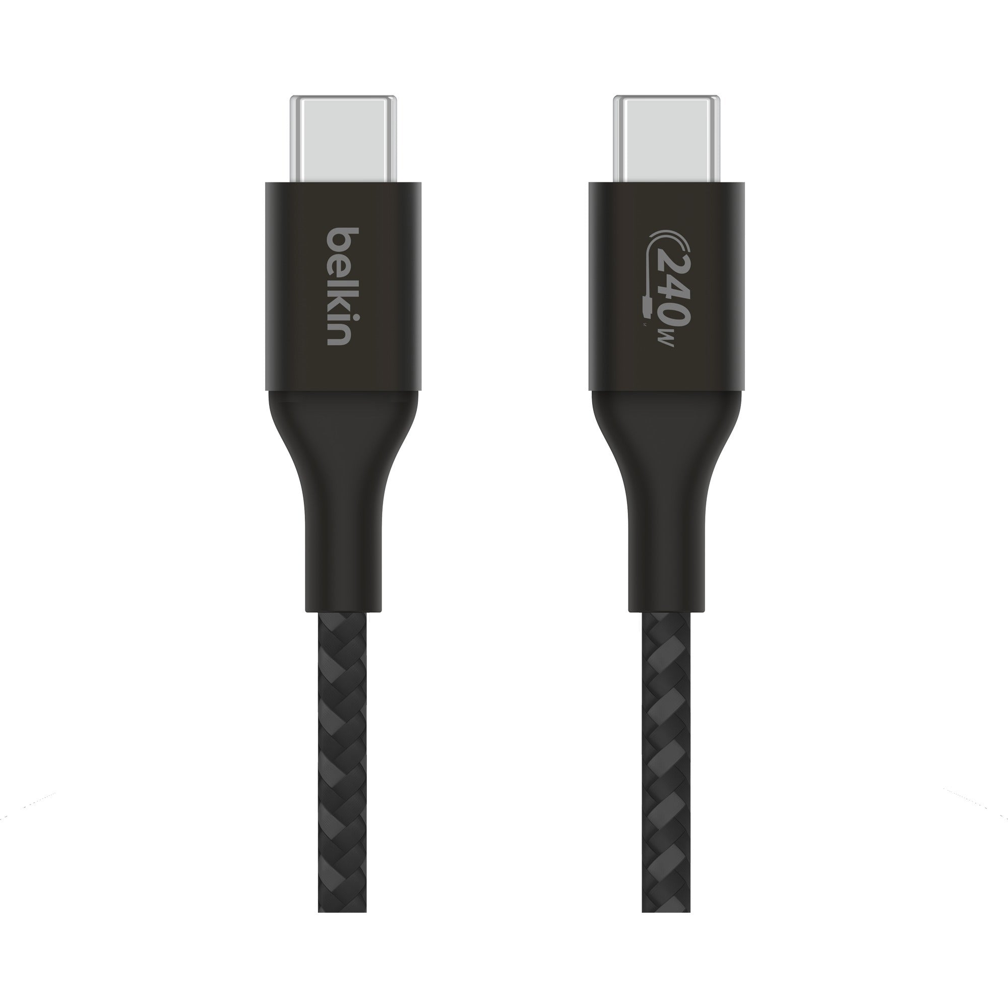 Belkin boostcharge usb-c > usb-c kabel (zwart, 1 meter, 240 w)