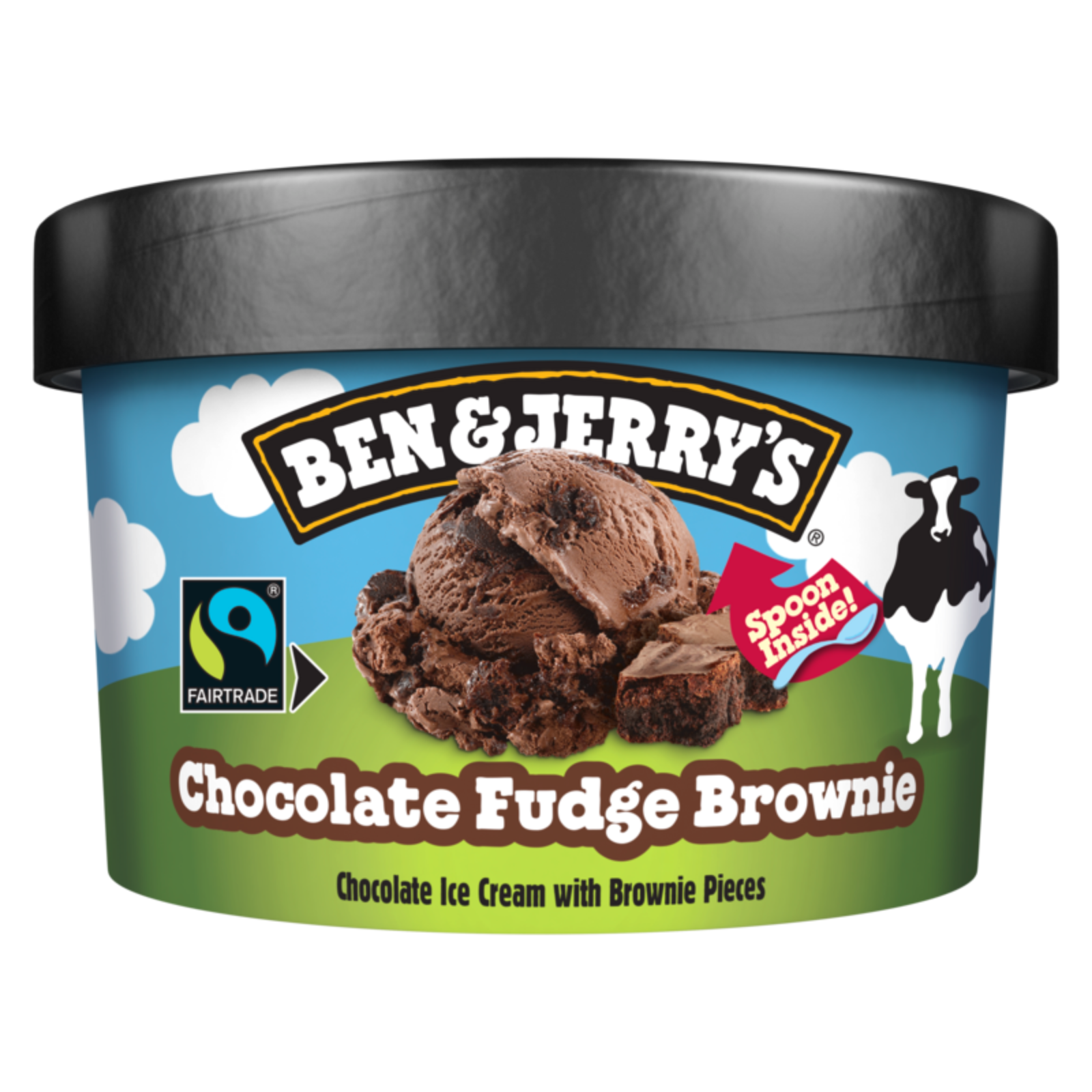 Ben jerry's shortie chocolate fudge brownie (12x100 ml)