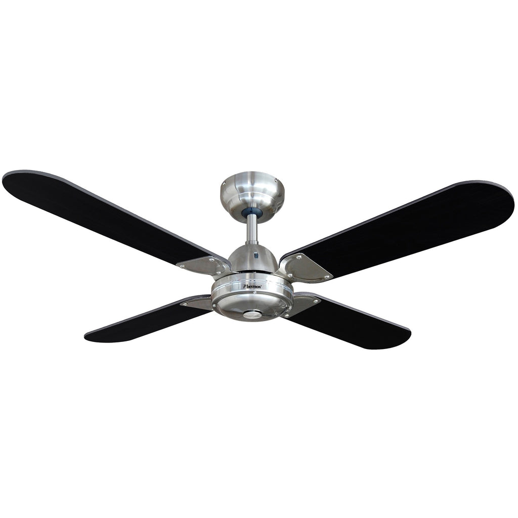 Deckventilator 101 cm, Regler 3 Positionen, 50 W, Silber