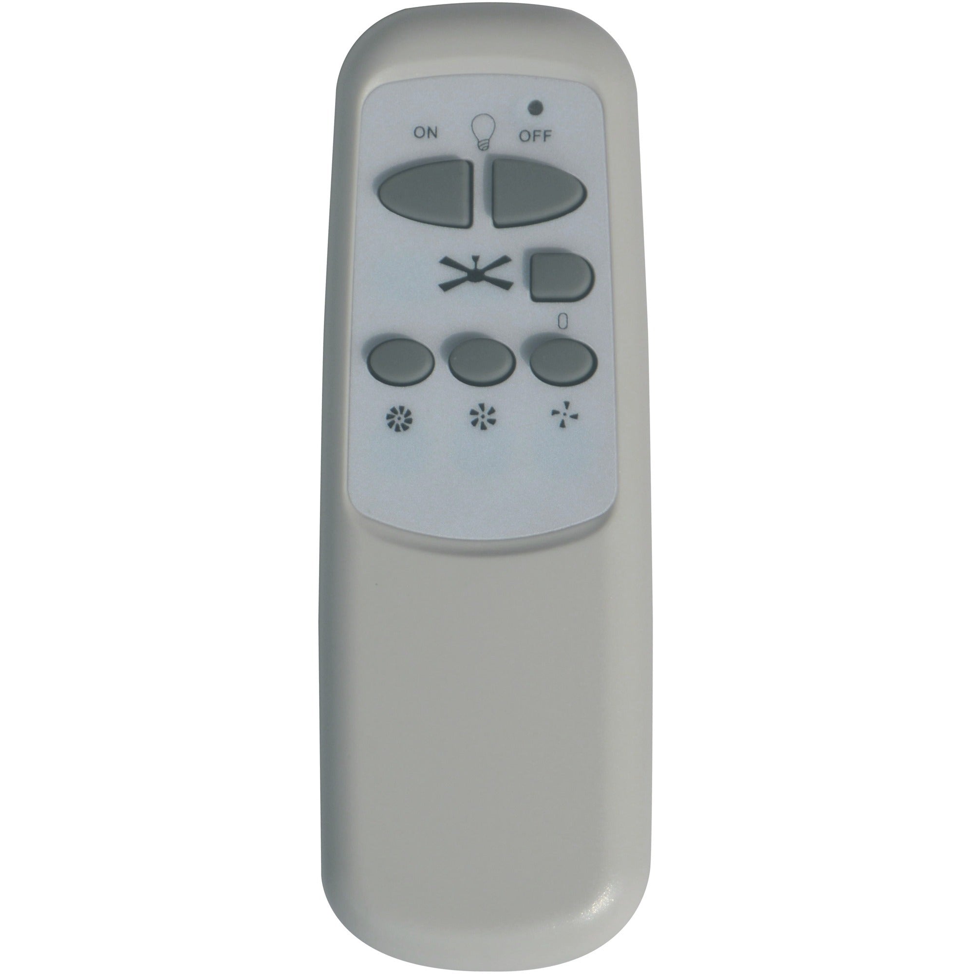 Deckventilator 132 cm, Regler 3 Positionen, 60 W, Silber