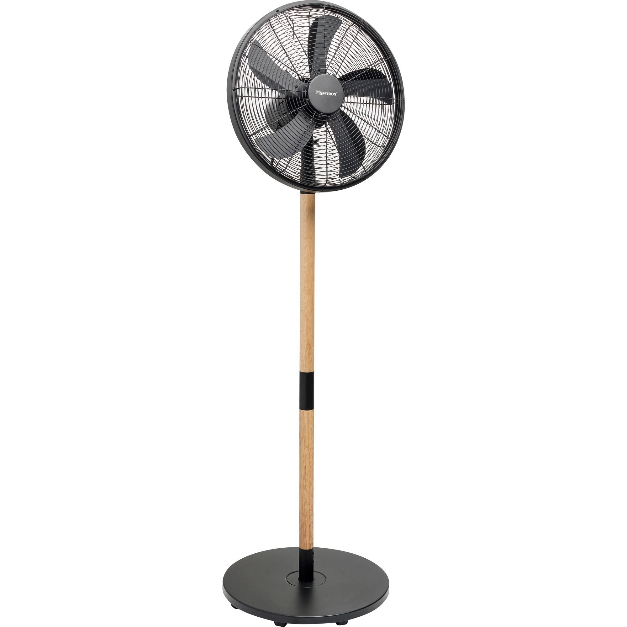 Tripive Lufter 3 Positionen 80 ° Drehung 45 cm 50W Schwarz