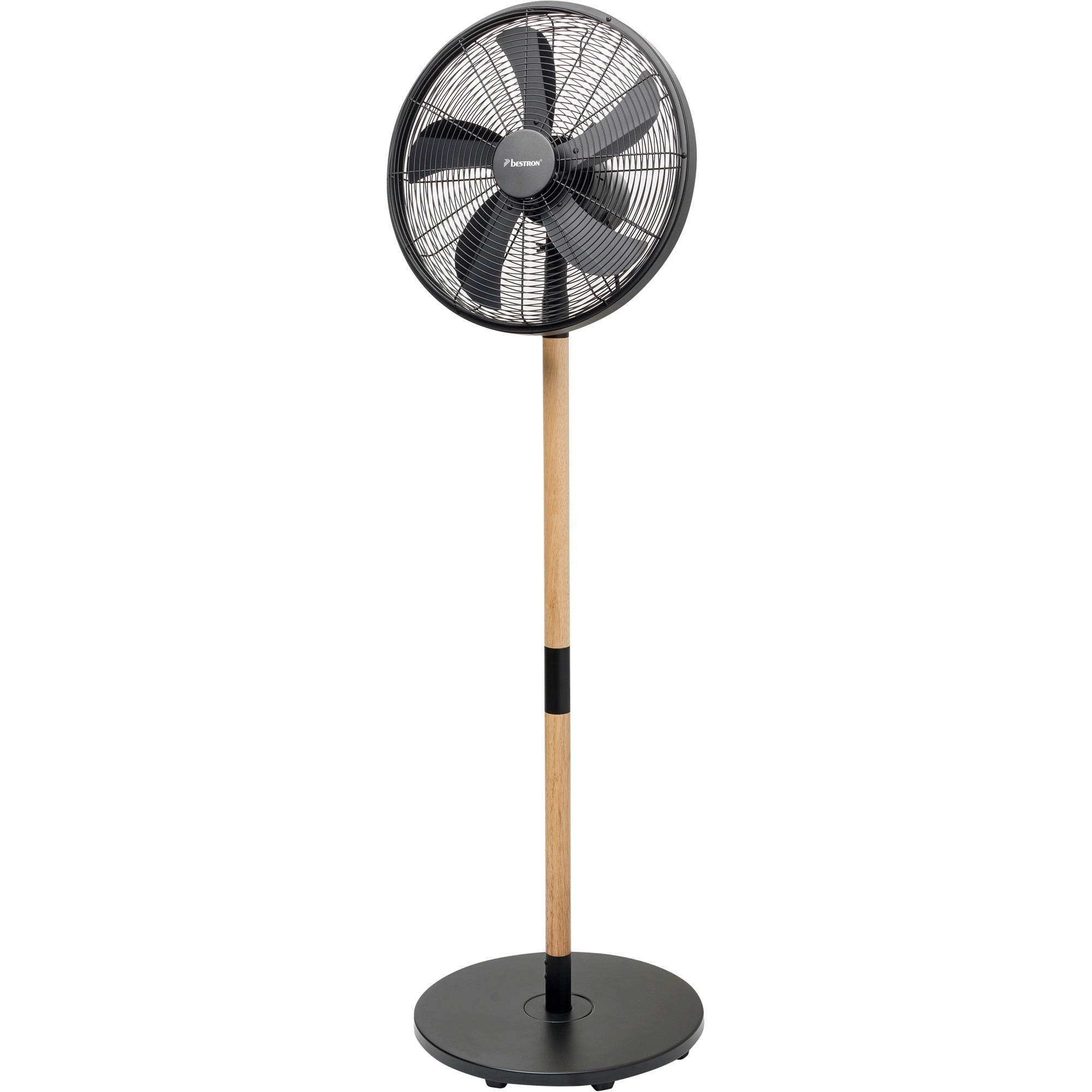 Tripive Lufter 3 Positionen 80 ° Drehung 45 cm 50W Schwarz