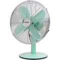 Tischventilator Retro 35 cm 3 Positionen 75 ° 35W Grün
