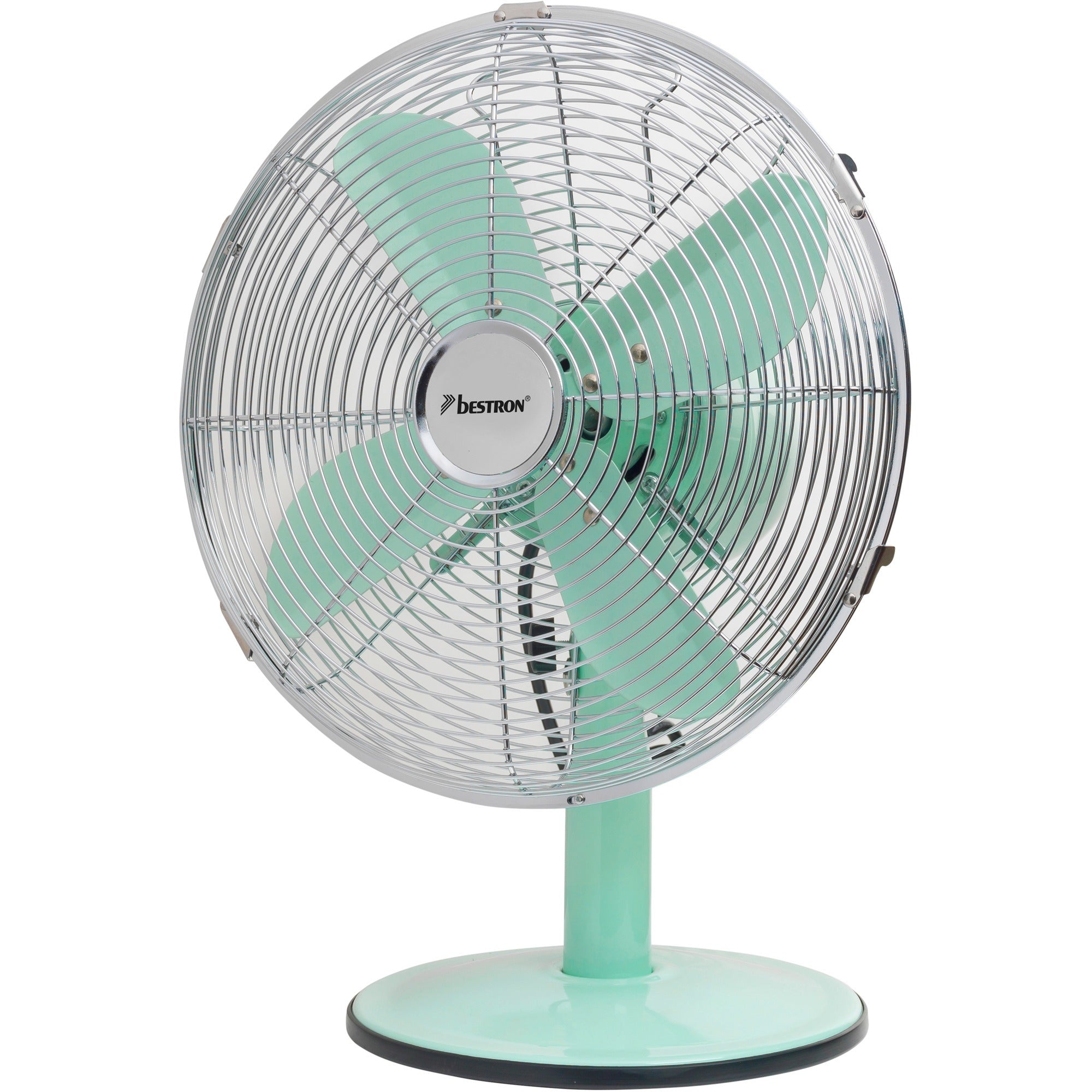 Tischventilator Retro 35 cm 3 Positionen 75 ° 35W Grün
