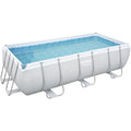 Bestway Zwembad power steel set rechthoek 404