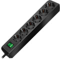 Brennenstuhl stekkerdoos eco-line bn1056 zwart