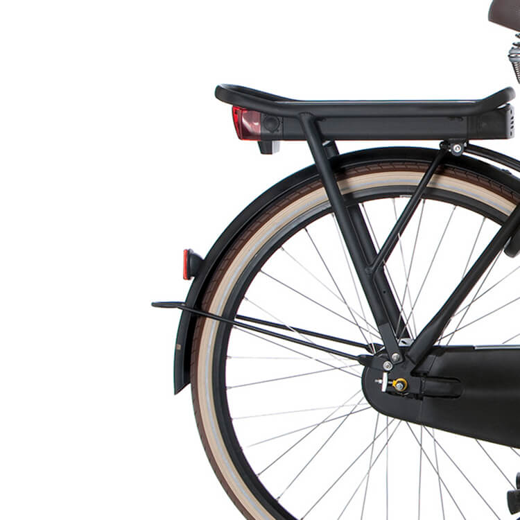 Cortina Hinterradkotflügel 28 e-u4 Jet Black Matt