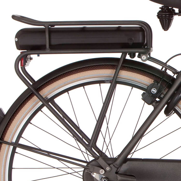 Cortina Gepäckträger e-u4 Bafang schwarzgold matt 150 mm